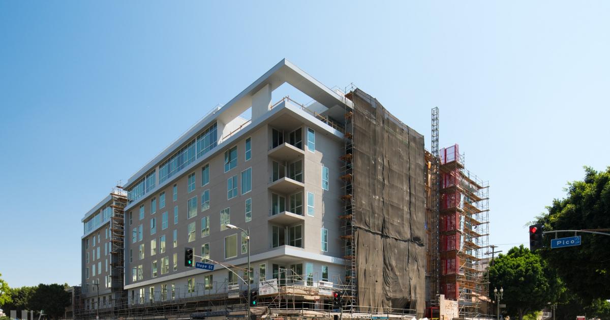 Veil Lifts at South Park's Onyx Apartments Urbanize LA